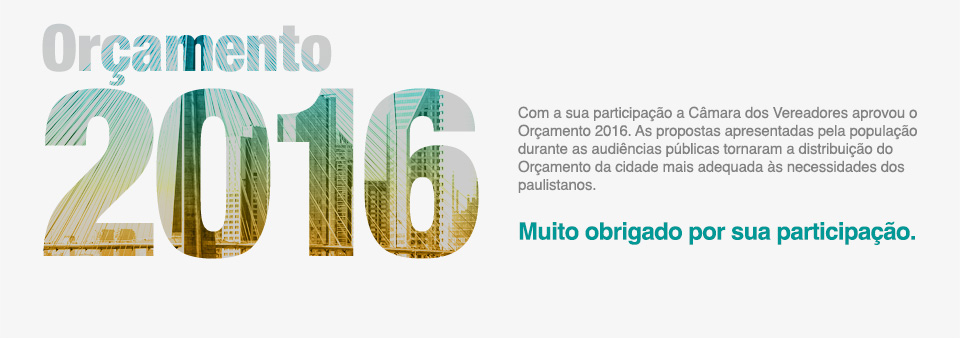Orçamento 2016